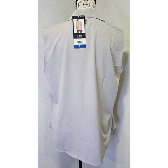 Eddie Bauer Women's Breathable Sleeveless Tech Shirt Gray Size Large NWT - Picture 4 of 10